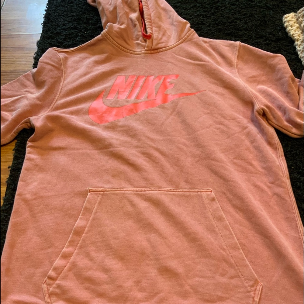 Nike short sleeve hoodie